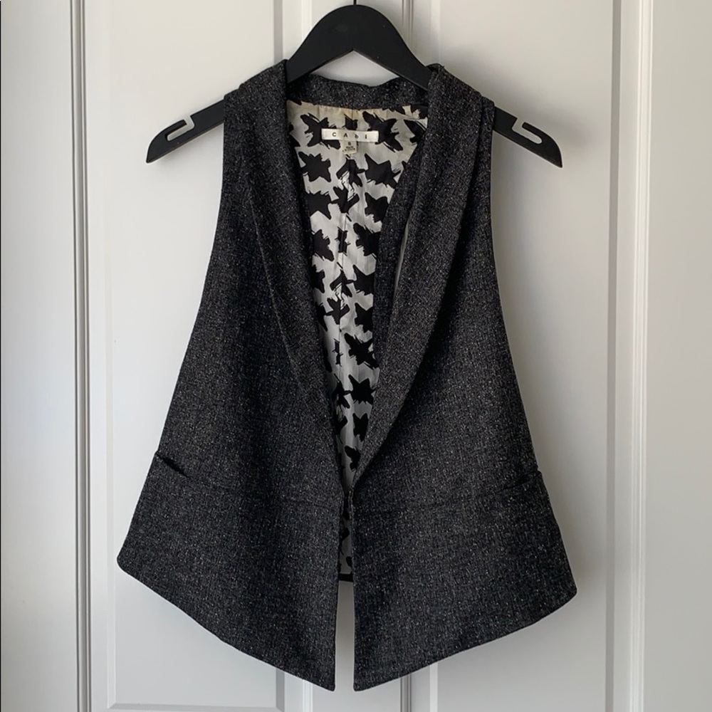 Cabi tweed vest